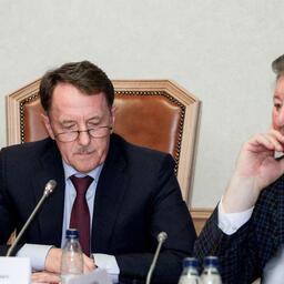 Вице-спикер Госдумы Алексей ГОРДЕЕВ — председатель согласительной комиссии по законопроекту о втором этапе инвестквот — и председатель Комитета Госдумы по аграрным вопросам Владимир КАШИН. Фото из телеграм-канала зампреда ГД