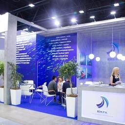 Стенд Южно-Курильского комбината на выставке в Санкт-Петербурге