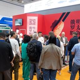 Презентацию российской икры минтая АДМ организовала на China Fisheries and Seafood Expo в Циндао. Фото пресс-службы ассоциации