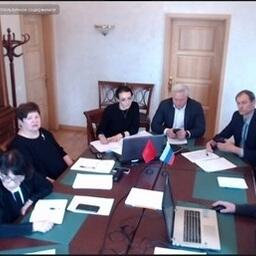 Встреча ученых прошла в формате видеоконференцсвязи. Фото пресс-службы АтлантНИРО