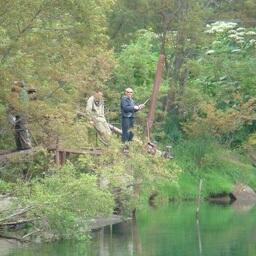 Рыболовы-любители на Камчатке