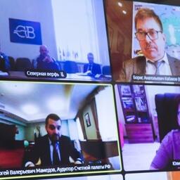 Аудитор Счетной палаты Сергей МАМЕДОВ выступил на совещании по видеосвязи