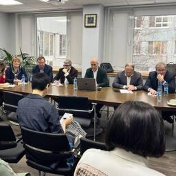 На собрании члены Рыбного союза подвели предварительные итоги деятельности отраслевого объединения в 2022 г. Фото пресс-службы отраслевого объединения