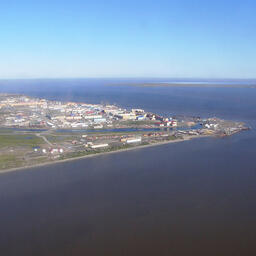 Анадырский лиман с высоты птичьего полета. Фото Ф. А. Кондрашева. CC BY-SA 3.0