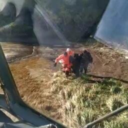 Пропавших мужчин спасатели обнаружили на острове Пиламиф. Фото пресс-службы МЧС России