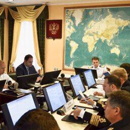 Вопросы мониторинга и контроля за балансом рынка обсуждались на оперативном совещании руководителя Росрыболовства Ильи ШЕСТАКОВА с теруправлениями. Фото пресс-службы ведомства