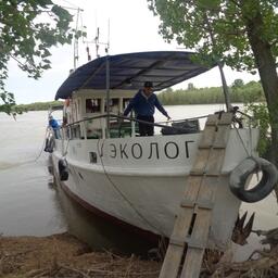 Рейс выполняли на НИС «Эколог». Фото пресс-службы ВНИРО
