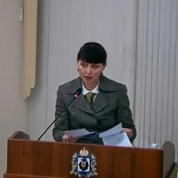 По законопроекту о втором этапе инвестквот и аукционов выступила председатель Законодательной думы Хабаровского края Ирина ЗИКУНОВА