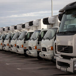 На пограничных АПП временно отменен весогабаритный контроль для грузового транспорта, который ввозит в страну продукты питания