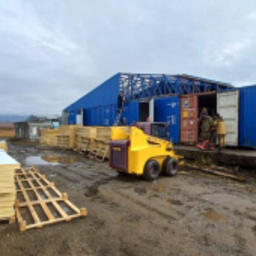 В Чукотском районе завершается строительство завода по переработке продукции морского зверя. Фото пресс-службы правительство ЧАО