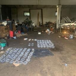 Большую часть браконьерской продукции обнаружили на складе в Индустриальном районе. Фото пресс-службы СУ СК РФ по Хабаровскому краю и ЕАО