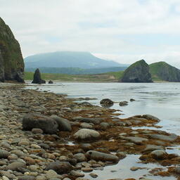 Побережье острова Кунашир