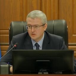 Губернатор Камчатки Владимир СОЛОДОВ. Кадр видео регионального правительства