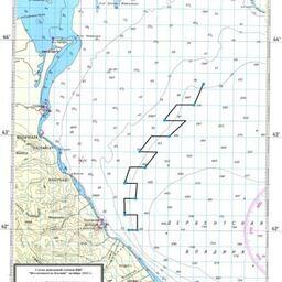 Схема поисковой килечной съемки в октябре. Изображение от пресс-службы КаспНИРХ