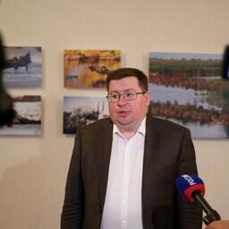 Начальник службы природопользования и охраны окружающей среды Астраханской области Сергей СМИРНОВ. Фото пресс-службы регионального правительства