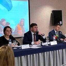 Президент Ассоциации рыбопромышленных предприятий Сахалинской области Максим КОЗЛОВ рассказал о перспективных проектах на пресс-конференции