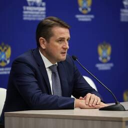 Глава Росрыболовства Илья ШЕСТАКОВ ответил на вопросы Fishnews на пресс-конференции. Фото пресс-службы ФАР