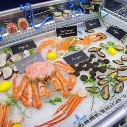 Экспоненты предлагали морепродукты на любой вкус