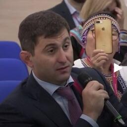 Заместитель руководителя Росрыболовства Хасан ЛИХОВ на сессии ВЭФ