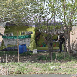 Сушка пойманной воблы в Астраханской области. Фото пресс-службы КаспНИРХ