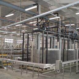 Новое оборудование для перерабатывающего завода, введенного в строй в 2020 г. компанией «Алаид» в Северо-Курильске