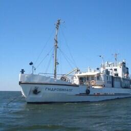 В рейс отправилось НИС «Гидробиолог». Фото пресс-службы КаспНИРХ