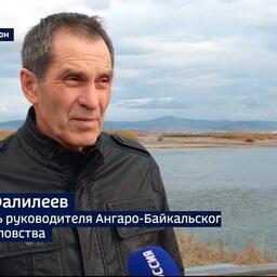 И.о. руководителя Ангаро-Байкальского территориального управления Андрей ФАЛИЕЕВ. Кадр из репортажа ГТРК «Бурятия»