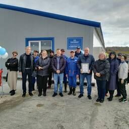Рыбоводный завод на Итурупе запустила компания «Континент». Фото пресс-службы правительства Сахалинской области