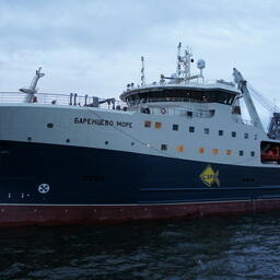 Траулер Архангельского тралового флота «Баренцево море», построенный по программе инвестквот