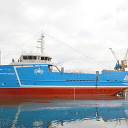 Это второе судно в серии из восьми краболовов проекта CCa5712LS