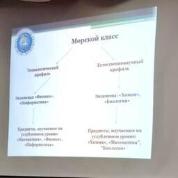 Схема обучения в «Морском классе». Фото пресс-службы «Норебо»