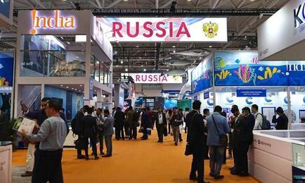 Россия ежегодно участвует в China Fisheries & Seafood Expo с национальным стендом. Фото пресс-службы АДМ