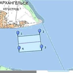 Схема одного из участков — в Архангельске