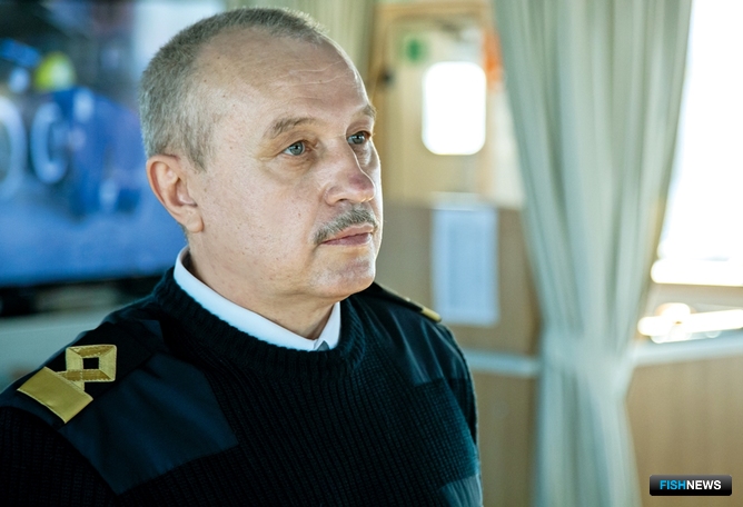 Капитан Игорь ТРУНИН повел «Баренцево море» в первый рейс