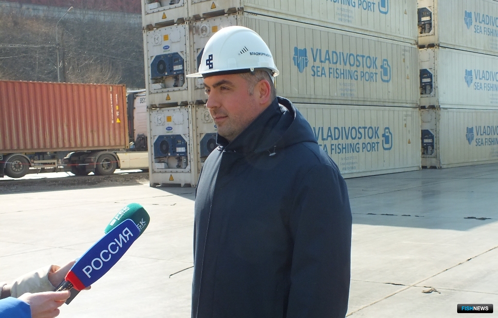 Директор Владморрыбпорта Хачатур МАРТИРОСЯН