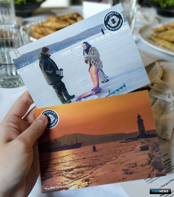 Фотопроект «Рыбаки и мы» увековечили в форме открыток