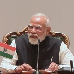 Премьер-министр Индии Нарендра МОДИ. Кадр видео с сайта президента РФ