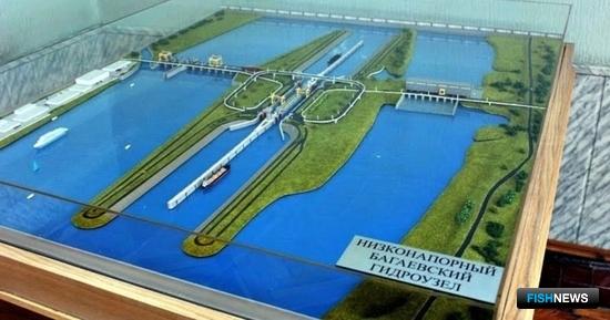 Низконапорный Багаевский гидроузел. Фото с сайта Администрации Усть-Донецкого района