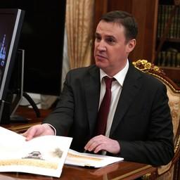 Министр сельского хозяйства Дмитрий ПАТРУШЕВ на встрече с президентом. Фото пресс-службы главы государства