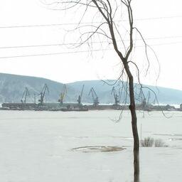 Порт Николаевска-на-Амуре. Фото пресс-службы правительства Хабаровского края