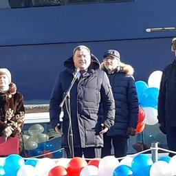 От правительства Приморского края рыбаков и судостроителей поздравил министр промышленности Сергей КАЛИТИН