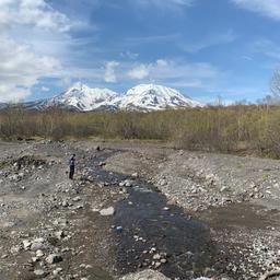 На Камчатке выполняют экологическую оценку рек района Авачинской группы вулканов. Фото пресс-службы правительства края