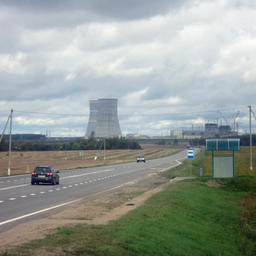 Строящаяся Островецкая АЭС, 2017 г. Фото Homoatrox («Википедия»)