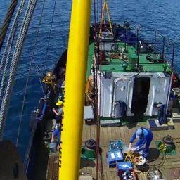 Исследования в Азовском море проводят на рыболовном судне «Илия». Фото пресс-службы АзНИИРХ