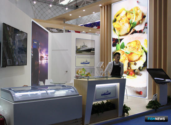 ООО «Ковда», участник российского объединенного стенда на рыбохозяйственной выставке в Циндао China Fisheries and Seafood Expo-2017