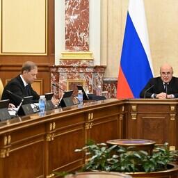 О решении по дополнительной поддержке бизнеса Крыма и Севастополя рассказал премьер-министр Михаил МИШУСТИН на заседании правительства. Фото пресс-службы кабмина