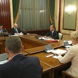 Заседание Правкомиссии по бюджетным проектировкам на очередной финансовый год и плановый период. Фото пресс-службы правительства