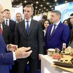 Зампред правительства Дмитрий ПАТРУШЕВ посетил выставку Seafood Expo Russia. Фото пресс-службы кабмина