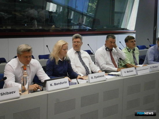В начале июля в Брюсселе состоялась десятая, юбилейная, сессия Смешанной комиссии по рыболовству в Балтийском море. Фото пресс-службы АтлантНИРО