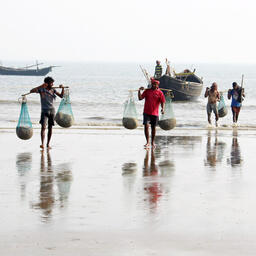 Рыбаки в Бенгальском заливе
